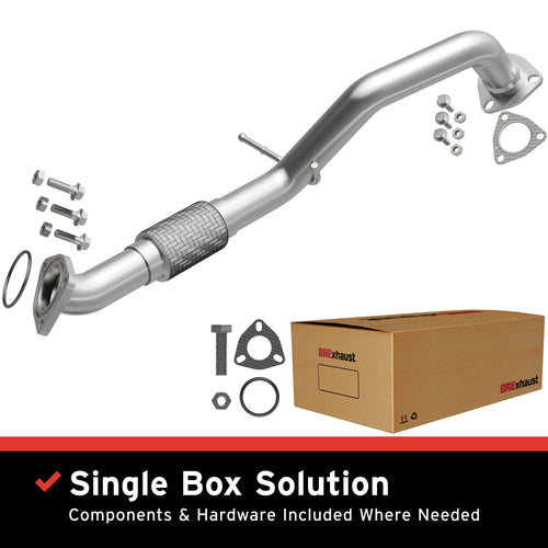 BRExhaust 2016-2021 Honda Civic 1.5L Direct-Fit Exhaust Front Pipe Kit 107-0405
