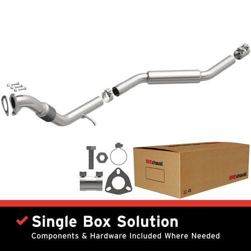 BRExhaust 2021-2024 Audi Q5 Sportback 2.0L | 2018-2024 Audi Q5 2.0L Direct-Fit Exhaust Front Pipe Kit 107-0501