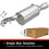 BRExhaust 2007 Mazda CX-9 3.5L / 2008-2015 Mazda CX-9 3.7L Direct-Fit Exhaust Muffler Kit 108-0003