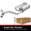 BRExhaust 2009-2013 Honda Fit 1.5L Direct-Fit Exhaust Muffler Kit 108-0011