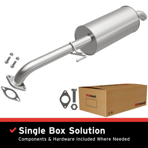 BRExhaust 2010-2013 Kia Forte 2.0L / 2011-2013 Kia Forte 2.4L Direct-Fit Exhaust Muffler Kit 108-0014