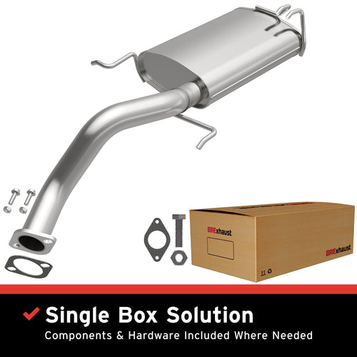 BRExhaust 2011-2013 Kia Sorento 3.5L | 2010-2012 Hyundai Santa Fe 3.5L Direct-Fit Exhaust Muffler Kit 108-0019