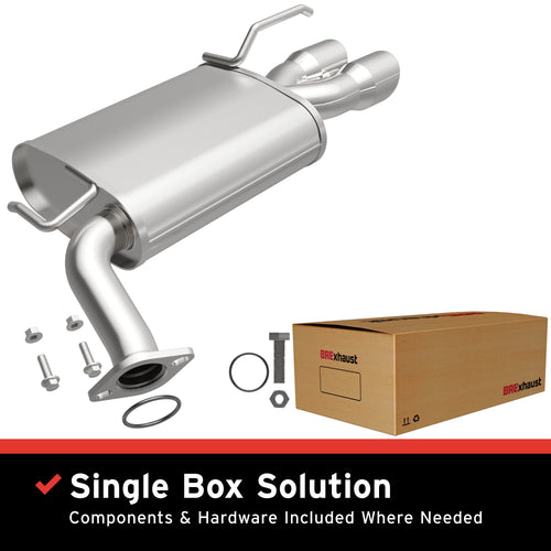 BRExhaust 2006-2010 INFINITI M35 3.5L | 2006-2010 INFINITI M45 4.5L Direct-Fit Exhaust Muffler Kit 108-0035