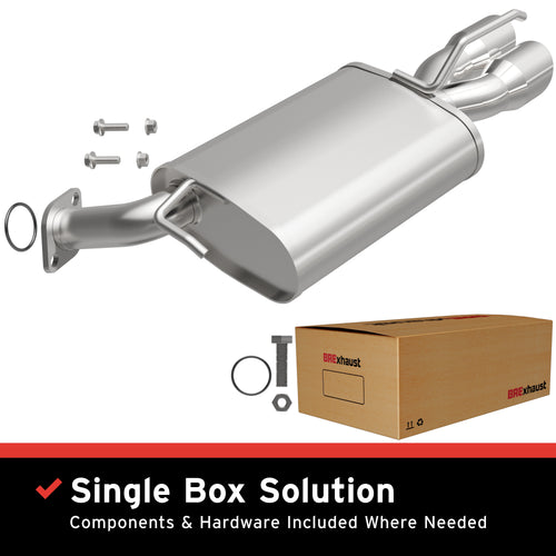 BRExhaust 2006-2010 INFINITI M35 3.5L | 2006-2010 INFINITI M45 4.5L Direct-Fit Exhaust Muffler Kit 108-0036