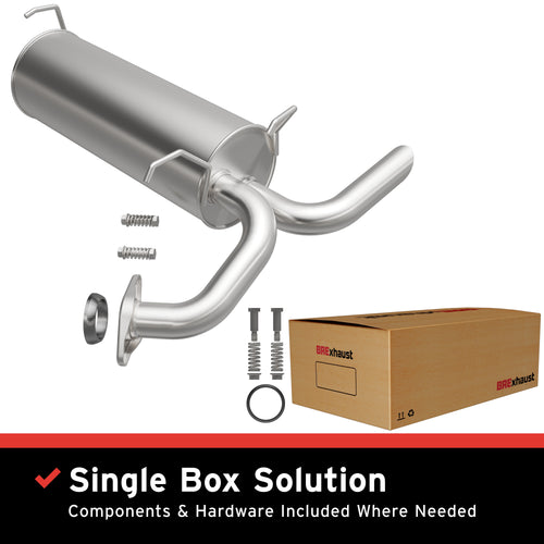 BRExhaust 2011-2017 Nissan Juke 1.6L Direct-Fit Exhaust Muffler Kit 108-0038