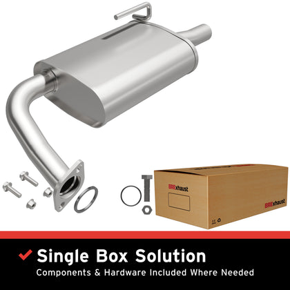 BRExhaust 2007-2009 Nissan Altima 3.5L / 2007-2009 Nissan Altima 2.5L Direct-Fit Exhaust Muffler Kit 108-0047