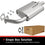 BRExhaust 2007-2009 Nissan Altima 2.5L / 2007-2009 Nissan Altima 3.5L Direct-Fit Exhaust Muffler Kit 108-0048