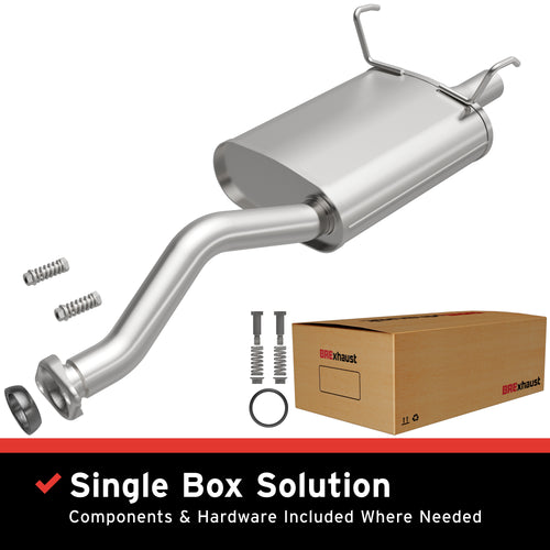 BRExhaust 2002-2006 Acura RSX Base 2.0L / 2002-2005 Honda Civic 2.0L Direct-Fit Exhaust Muffler Kit 108-0049