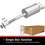 BRExhaust 2006-2011 Honda Civic 1.8L | 2006-2011 Honda Civic 1.3L Direct-Fit Exhaust Muffler Kit 108-0050