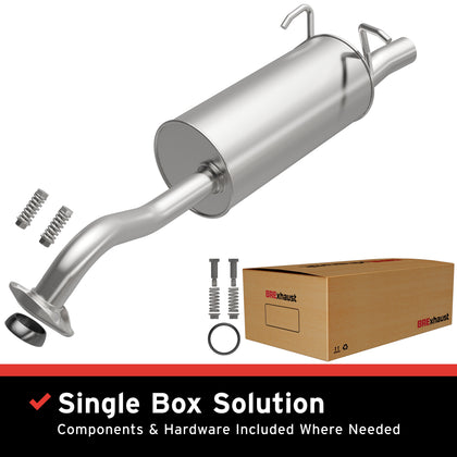 BRExhaust 2007-2009 Honda CR-V 2.4L Direct-Fit Exhaust Muffler Kit 108-0051