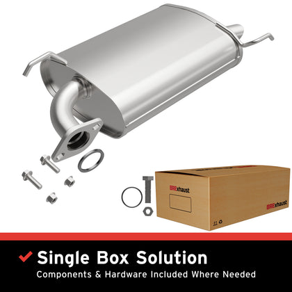 BRExhaust 1998-2002 Honda Accord 3.0L Direct-Fit Exhaust Muffler Kit 108-0052