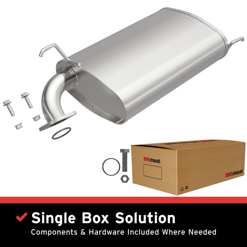 BRExhaust 1998-2002 Honda Accord 2.3L Direct-Fit Exhaust Muffler Kit 108-0054