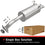 BRExhaust 2010-2011 Honda CR-V 2.4L Direct-Fit Exhaust Muffler Kit 108-0055