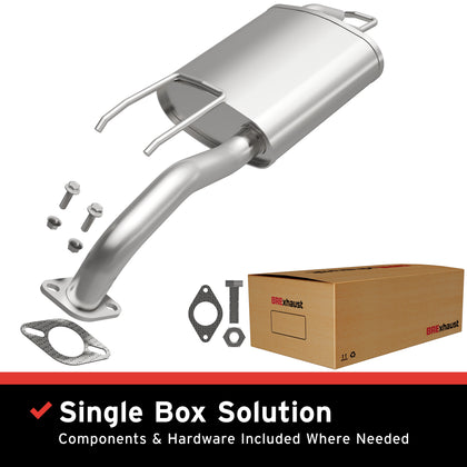 BRExhaust 2001-2006 Hyundai Elantra 2.0L Direct-Fit Exhaust Muffler Kit 108-0061