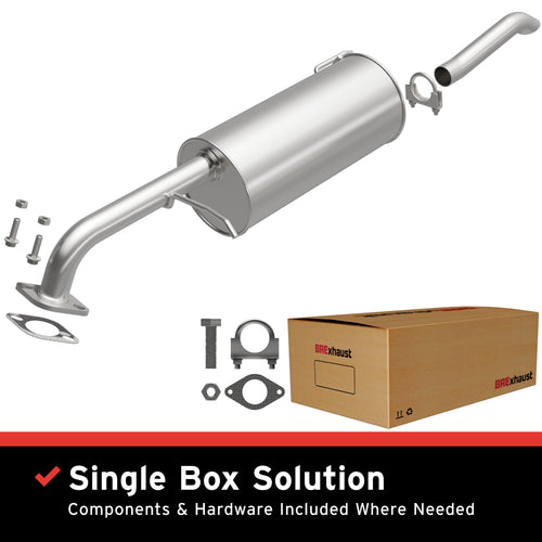 BRExhaust 2006-2011 Kia Rio 1.6L | 2006-2011 Hyundai Accent 1.6L Direct-Fit Exhaust Muffler Kit 108-0062