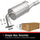 BRExhaust 2003-2008 Mazda 6 2.3L | 2003-2008 Mazda 6 3.0L Direct-Fit Exhaust Muffler Kit 108-0064
