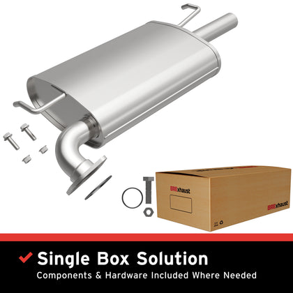 BRExhaust 1997-2001 Toyota Camry 3.0L Direct-Fit Exhaust Muffler Kit 108-0069