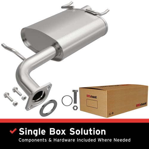 BRExhaust 2007-2011 Toyota Camry 2.4L / 2010-2011 Toyota Camry 2.5L Direct-Fit Exhaust Muffler Kit 108-0073