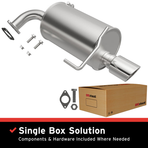 BRExhaust 2005-2009 Subaru Legacy 2.5L Direct-Fit Exhaust Muffler Kit 108-0078