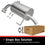BRExhaust 2005-2009 Subaru Outback 2.5L / 2005-2009 Subaru Outback 3.0L Direct-Fit Exhaust Muffler Kit 108-0080
