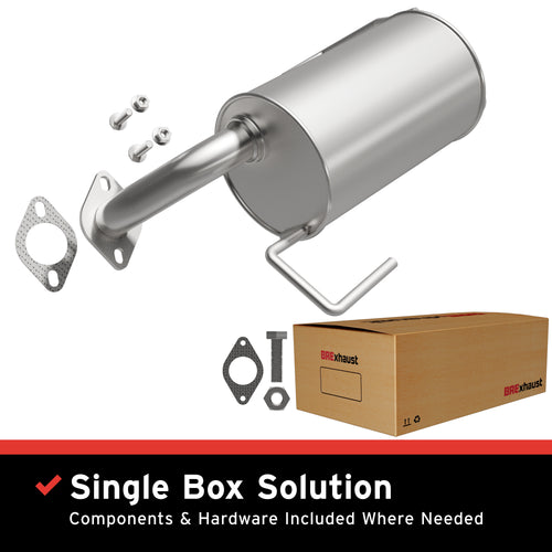 BRExhaust 2005-2009 Subaru Outback 3.0L / 2005-2009 Subaru Outback 2.5L Direct-Fit Exhaust Muffler Kit 108-0081