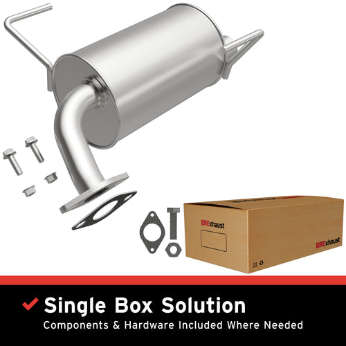 BRExhaust 2009-2013 Subaru Forester 2.5L | 2008-2011 Subaru Impreza 2.5L Direct-Fit Exhaust Muffler Kit 108-0083