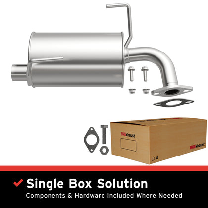 BRExhaust 2009-2013 Subaru Forester 2.5L / 2008-2011 Subaru Impreza 2.5L Direct-Fit Exhaust Muffler Kit 108-0085