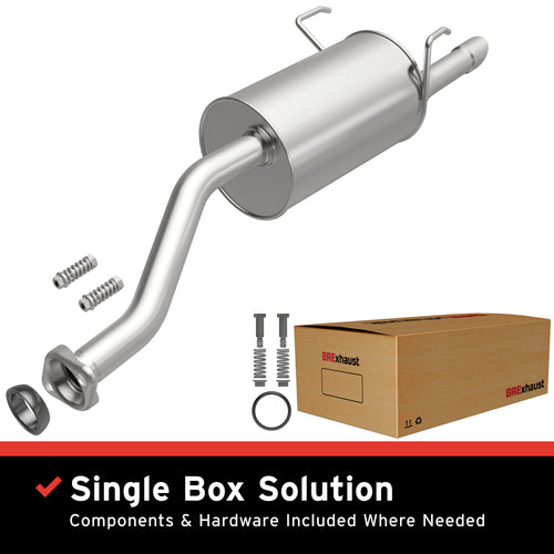BRExhaust 2001-2005 Honda Civic 1.7L Direct-Fit Exhaust Muffler Kit 108-0092