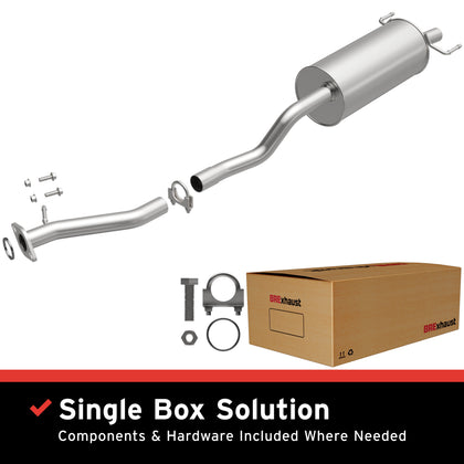 BRExhaust 1990-1993 Honda Accord 2.2L Direct-Fit Exhaust Muffler Kit 108-0096