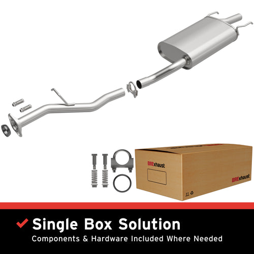 BRExhaust 1994-1997 Honda Accord 2.2L Direct-Fit Exhaust Muffler Kit 108-0099