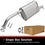 BRExhaust Direct-Fit Exhaust Muffler Kit 108-0119