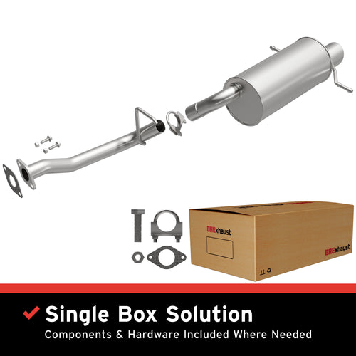 BRExhaust 2002-2004 Subaru Impreza 2.0L Direct-Fit Exhaust Muffler Kit 108-0127