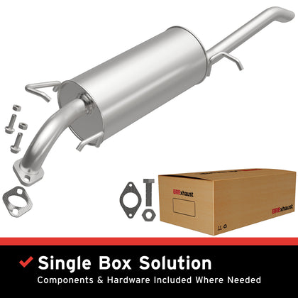 BRExhaust 2004-2008 Chevrolet Aveo 1.6L | 2005-2007 Pontiac Wave 1.6L Direct-Fit Exhaust Muffler Kit 108-0134