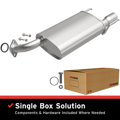 BRExhaust 2007-2012 Lexus ES350 3.5L / 2007-2011 Toyota Camry 3.5L Direct-Fit Exhaust Muffler Kit 108-0145