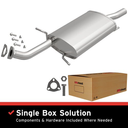 BRExhaust 2002-2007 Mitsubishi Lancer ES 2.0L Direct-Fit Exhaust Muffler Kit 108-0167