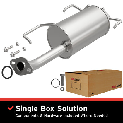 BRExhaust 1995-1998 Nissan 200SX 1.6L / 1995-1999 Nissan Sentra 1.6L Direct-Fit Exhaust Muffler Kit 108-0168