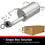 BRExhaust 1995-1998 Nissan 200SX 1.6L / 1995-1999 Nissan Sentra 1.6L Direct-Fit Exhaust Muffler Kit 108-0168