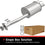 BRExhaust 2006-2011 Honda Civic Si 2.0L Direct-Fit Exhaust Muffler Kit 108-0183