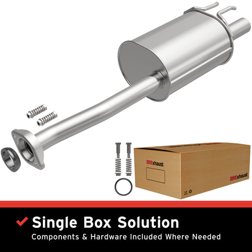 BRExhaust 2006-2011 Honda Civic Si 2.0L Direct-Fit Exhaust Muffler Kit 108-0183