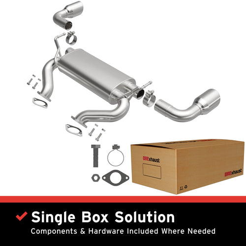 BRExhaust 2013-2020 Nissan 370Z 3.7L Direct-Fit Exhaust Muffler Kit 108-0199