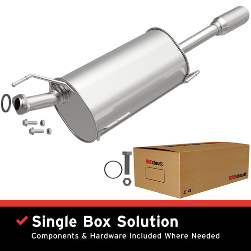 BRExhaust 2013-2019 Nissan Sentra SR 1.8L Direct-Fit Exhaust Muffler Kit 108-0239