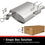BRExhaust 2016-2021 Honda Civic 1.5L Direct-Fit Exhaust Muffler Kit 108-0245