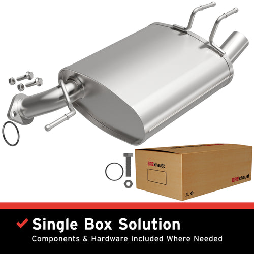 BRExhaust 2018-2022 Honda Accord 1.5L Direct-Fit Exhaust Muffler Kit 108-0275