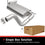 BRExhaust 2018-2025 Jeep Wrangler 2.0L | 2018-2025 Jeep Wrangler 3.6L Direct-Fit Exhaust Muffler Kit 108-0301