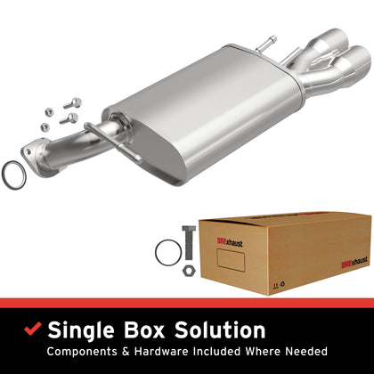 BRExhaust 2018-2024 Toyota Camry XSE 2.5L Direct-Fit Exhaust Muffler Kit 108-0332