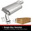 BRExhaust 2018-2024 Toyota Camry XSE 2.5L Direct-Fit Exhaust Muffler Kit 108-0333