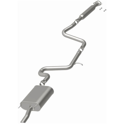 BRExhaust Stainless Steel 2006-2011 Chevrolet Impala 3.5L / 2006-2007 Chevrolet Monte Carlo 3.5L Direct-Fit Exhaust System Kit 116-0015