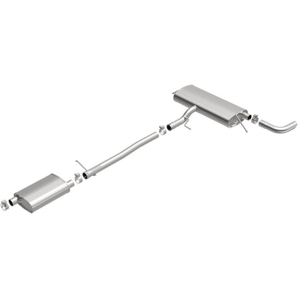 BRExhaust Stainless Steel 2010-2017 Chevrolet Equinox 2.4L / 2010-2017 GMC Terrain 2.4L Direct-Fit Exhaust System Kit 116-0020