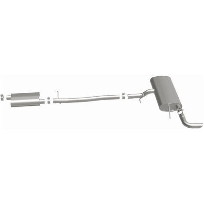 BRExhaust Stainless Steel 2010-2017 Chevrolet Equinox 2.4L / 2010-2017 GMC Terrain 2.4L Direct-Fit Exhaust System Kit 116-0020