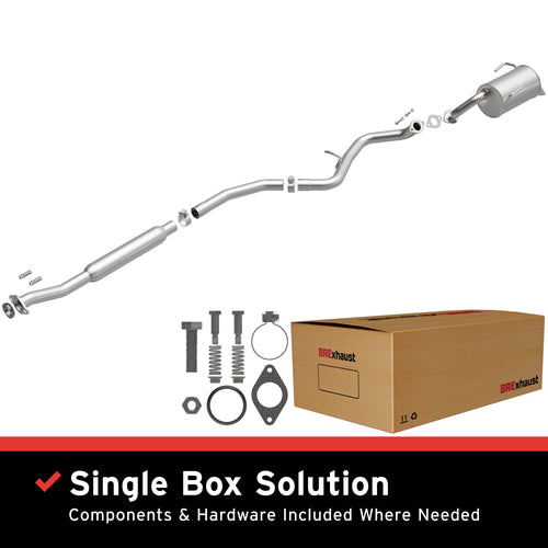 BRExhaust Stainless Steel 2010-2017 Subaru Outback 2.5L Direct-Fit Exhaust System Kit 116-0162